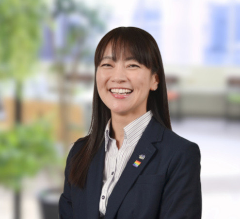 スタッフ：田中